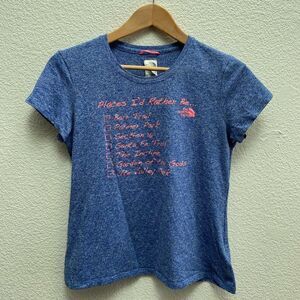 The North Face Boulder Running Company Colorado Springs Trails Running T-Shirt M